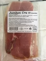 Mängden socker i Jambon cru