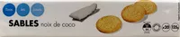 Mängden socker i Sablés Noix de Coco