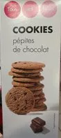 Mängden socker i Cookies pépites de chocolat
