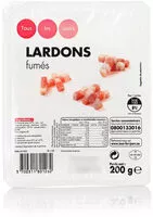 Mängden socker i Lardons fumés
