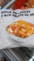 Mängden socker i Paëlla au poulet et aux fruits de mer
