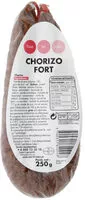Mängden socker i Chorizo fort