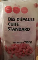 Mängden socker i Dés d'épaule cuite standard
