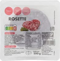 Mängden socker i Rosette