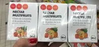 Mängden socker i Nectar Multifruits à base de concentrés et de purées de fruits teneur en fruits : 50% minimum