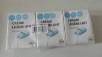 Mängden socker i Crème Légère UHT liquide