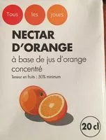 Mängden socker i Nectar d'Orange