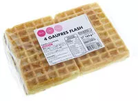 Mängden socker i 4 gaufres flash
