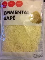 Mängden socker i Emmental Râpé