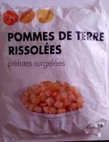 Mängden socker i Pommes de terre rissolées