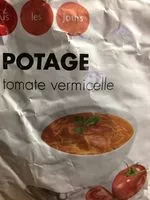 Mängden socker i Potage tomate vermicelle