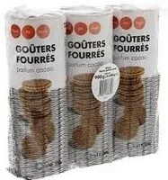 Mängden socker i Goûters ronds parfum chocolat