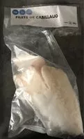 Mängden socker i Filets de cabillaud (gadus macrocephalus) surgelés sachet
