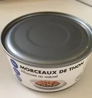 Mängden socker i Morceaux de thon Albacore au naturel