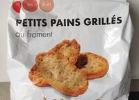 Mängden socker i Petits pains grillés au froment