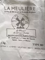 Mängden socker i Farine de blé type 80