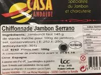 Mängden socker i Jambon serrano