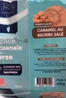 Mängden socker i Glace caramel beurre sale