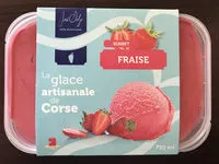 Mängden socker i Sorbet fraise josé salge