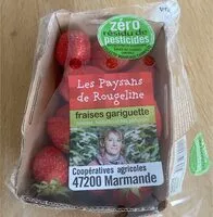 Mängden socker i Fraises Gariguette