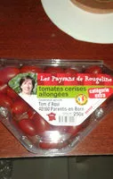 Mängden socker i Tomate Cerise allongée
