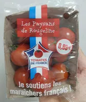 Mängden socker i Tomates cerises