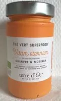 Mängden socker i Thé vert superfood - Vitam eternam