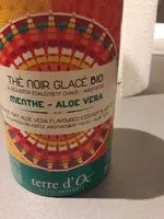 Mängden socker i Thé noir glacé bio menthe aloevera