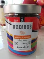 Mängden socker i Rooibos saveur mangue & passion Bio