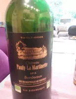 Mängden socker i Vin de Bordeaux 2016