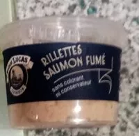 Mängden socker i Rillettes saumon fumé