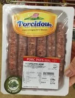 Mängden socker i Chipolatas aux herbes