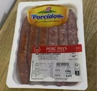 Mängden socker i Duo chipolatas merguez