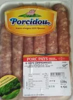 Mängden socker i Chipolatas campagnardes