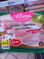 Mängden socker i Jambon  supérieur aux herbes