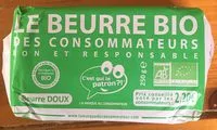 Mängden socker i Le Beurre Doux Bio