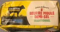 Mängden socker i Beurre moulé demi-sel