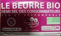 Mängden socker i Beurre Bio demi-sel