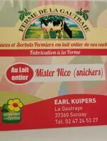 Mängden socker i Glace Mister Nico Snickers