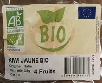 Mängden socker i Kiwi jaune bio