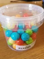 Mängden socker i Petit Seau Billes Chewing-gum 210 g