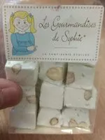 Mängden socker i Nougats tendres aux amandes