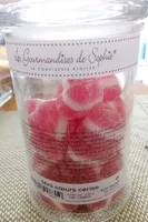 Mängden socker i Mini coeurs cerise