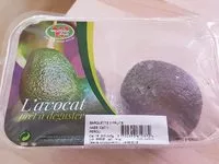 Mängden socker i Avocat Hass mûr à point, calibre 18, Pérou, barquette 2 pièces