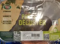 Mängden socker i Avocats (Prêts à déguster)