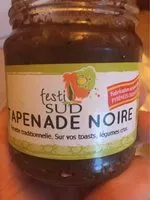 Mängden socker i Tapenade noire