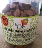 Mängden socker i amandes grillées a sec