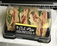 Mängden socker i Sandwich Club Anglais