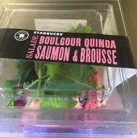 Mängden socker i Salade boulgour quinoa saumon & brousse