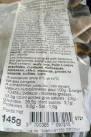 Mängden socker i Sandwich club houmous et légumes